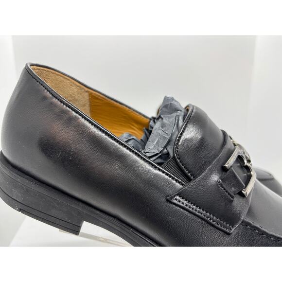 NWB Made in ITALY BRUNO MAGLI Riccardo Loafers Dress Shoes Black Leather 8.5 M main image 8